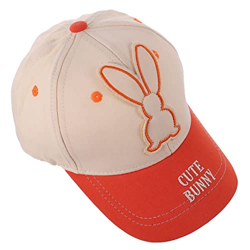 Baseball Hats for Boys and Girls Cotton Peaked Cap Outdoor Sun Protection Hat Beige