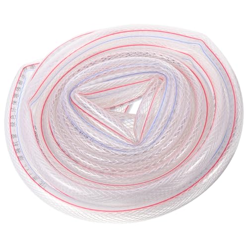 TOYANDONA Manguera De Jardín Extensible 10m Pvc Para Riego De Césped y Limpieza De Coches Resistente Al Estiramiento y Abrasión Diámetro 20mm Color Aleatorio
