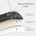Dreamzie - wasserdichte Decke 218x228 cm - Hundedecke Sofa und Bett - Reversible Decke Wasserdicht aus Sherpa-Fleece - Waschbar - Dunkelgrau
