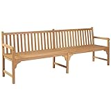 teak holzbank 180 Sitzhöhe über dem Boden: 45 cm