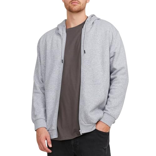 JACK & JONES Male Kapuzenjacke Einfarbig Kapuzenjacke