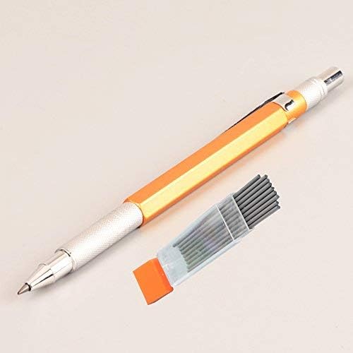 2.0 mm refilled mechanical pencil with one pack 2B black lead refills