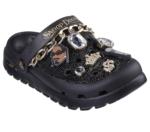 Skechers Women's Snoop Dogg: Arch Fit Footsteps-Rolling N Gold Clog
