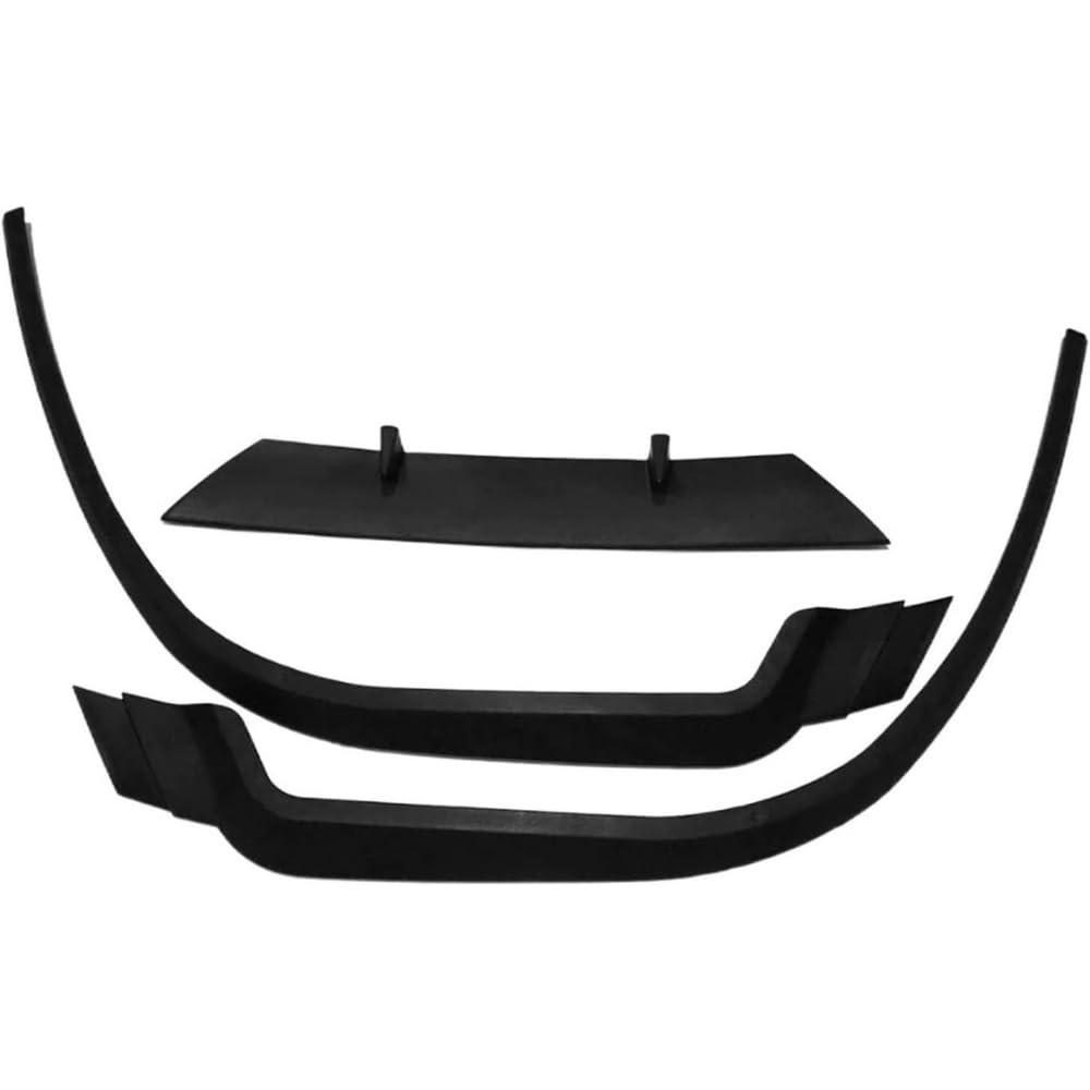 Audi A6 C6 S6 Cupra przedni zderzak Spoiler Lip Body Kit czarny 3 sztuki