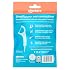 Plackers Twin Line Floss Picks with Tuffloss Fiber & FlipPick, Intense Mint, Double-Line Flosser for Effective Plaque Removal, 75 Count