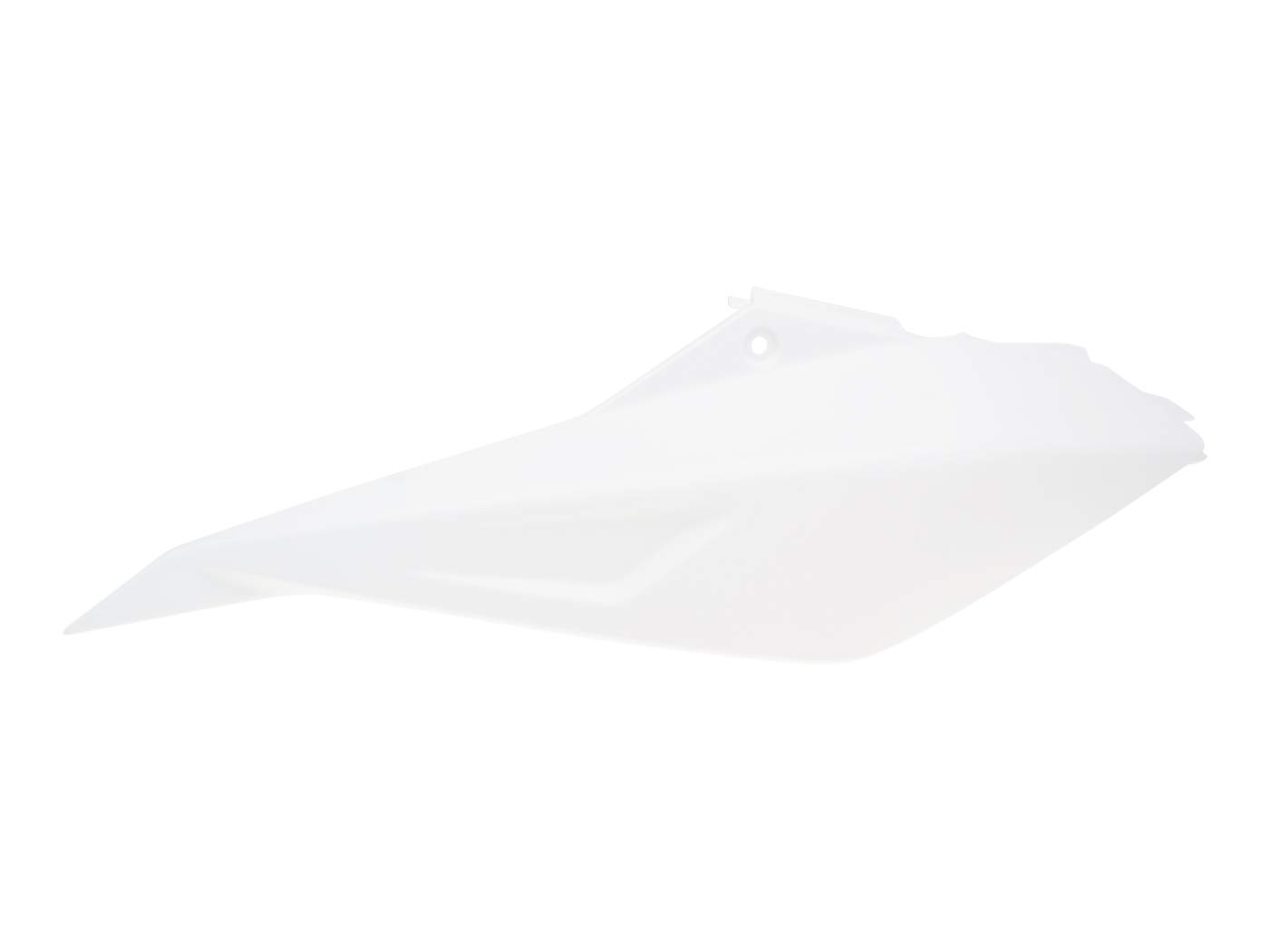 Cubierta lateral izquierda OEM blanco para Derbi Senda DRD Pro