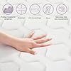DEWINNER Matelas 140x190 cm- Épaisseur 30 cm -Matelas à Ressorts ensachés et à mémoire de Forme, Matelas 7 Zones Ergonomique-Soutien Tonique & indépendance de Couchage