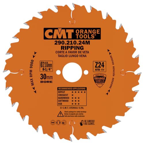 CMT 290.210.24M Ripping Saw Blade for Festool machines, 8-1/...