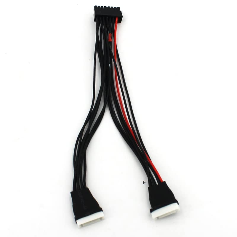 【Partes de juguete de control remoto】 1pc 16 Agujeros 12s Mujer a 6S Conector macho Cargador Lipo Batería Balance Línea Línea Cable de carga Adaptador Cable de enchufe for Rc Planta UAV - Materiales a