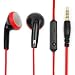 Anpower Stereo 3.5mm In-Ear Headset Earphone Volume Remote Mic for Smartphone Samsung Galaxy S4 S5 Note 1 2 3 (Black)