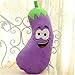 45Cm Peluche Cibo Frutta Viola Melanzana Peluche Decor Bambola Cuscino Compleanno Cuscino Giocattoli Bambola Regalo Caldo