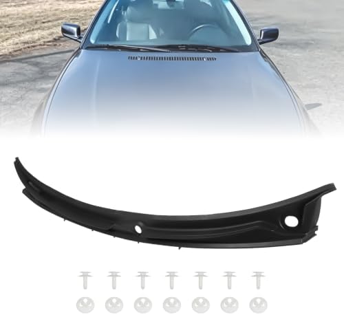 Windshield Wiper Cowl Cover Panel Grille Compatible with 1997-2006 BMW E46 - 1