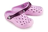 ESTRO Buty Ogrodowe Dziecięce Chodaki - Buty z Pianki EVA dla Dzieci Chodaki dla Dzieci Obuwie Ogrodowe Dziecięce CF02 (Lila, 32/33 EU)