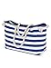 LIVACASA Grand Sac De Plage pour Femme, Toile Sac Fourre-Tout En Été,XXL Sac Cabas Panier Plage Femme Cadeau pour Les Voyages Et Les Achats