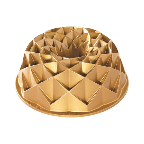 Nordic Ware Jubilee Bundt, 10 Cup, Gold