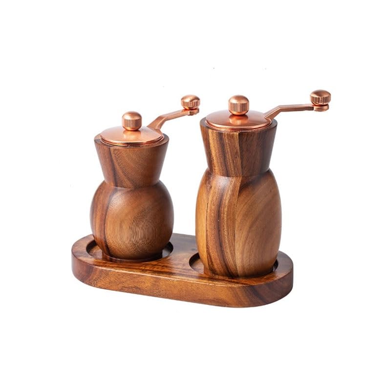 Macina Pepe Saliera Macinapepe Barattolo for condimento al Pepe Appena macinato, Adatto for Cucina Domestica, del Ristorante, riunioni all'aperto