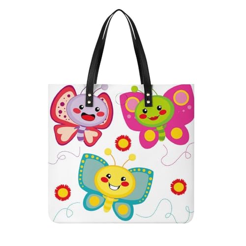 Sac à main shopper papillon fini le manque de place avec ce grand tote bag