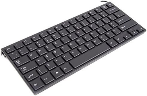 Xenta Super Compact Black Wired Keyboard - USB