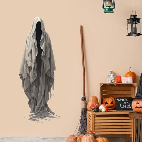 Vinilo decorativo de Halloween Ghoul 35x12 pulg miniatura 6