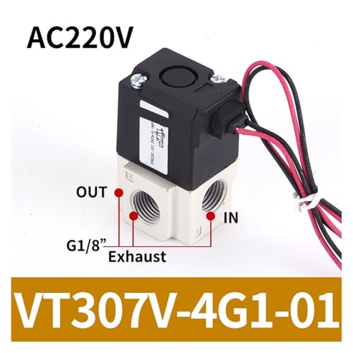 Électrovanne pneumatique haute fréquence VT307 action directe vide 220V