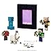 Mattel Minecraft Craft-A-Block Wither Skeleton Figure, Authentic Pixelated Video-Game Character, Action Toy to Create, Explore and Survive, Collectible Gift for Fans Age 6 Years and Older
