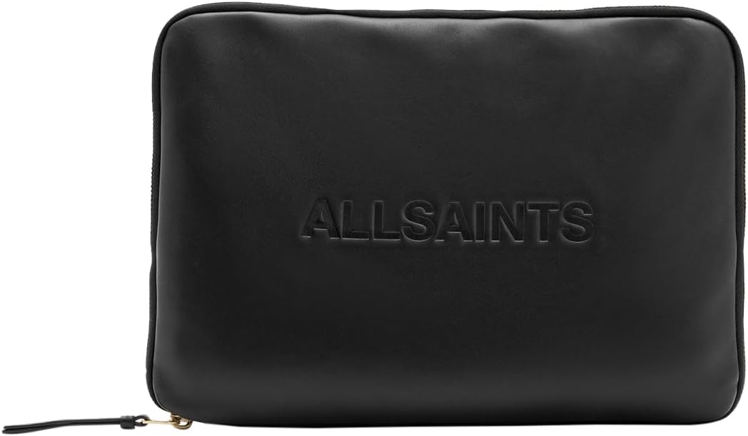 AllSaints Women's SAFF LAPTOP CASE Black One Size