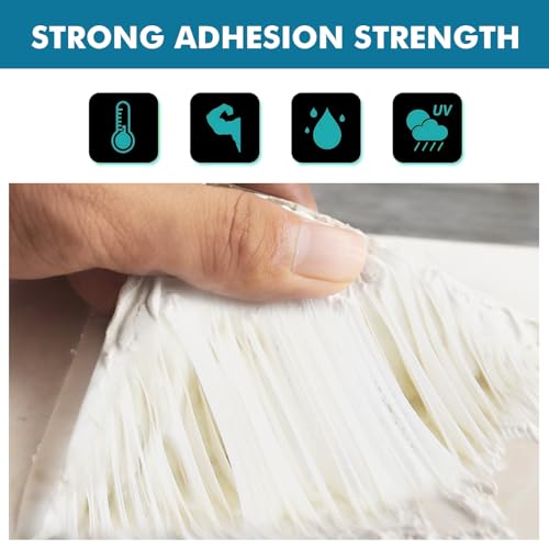 Image of Vaste Outdoor Waterproof TPO Butyl Sheet, 3.28feet x 16.4feet, RV /Marine Sealant Tape, Stop Camper Roof Leak, Roofing Sheet Repair, Boat Sealing, Weatherproof and Durable, UV-Resistant
