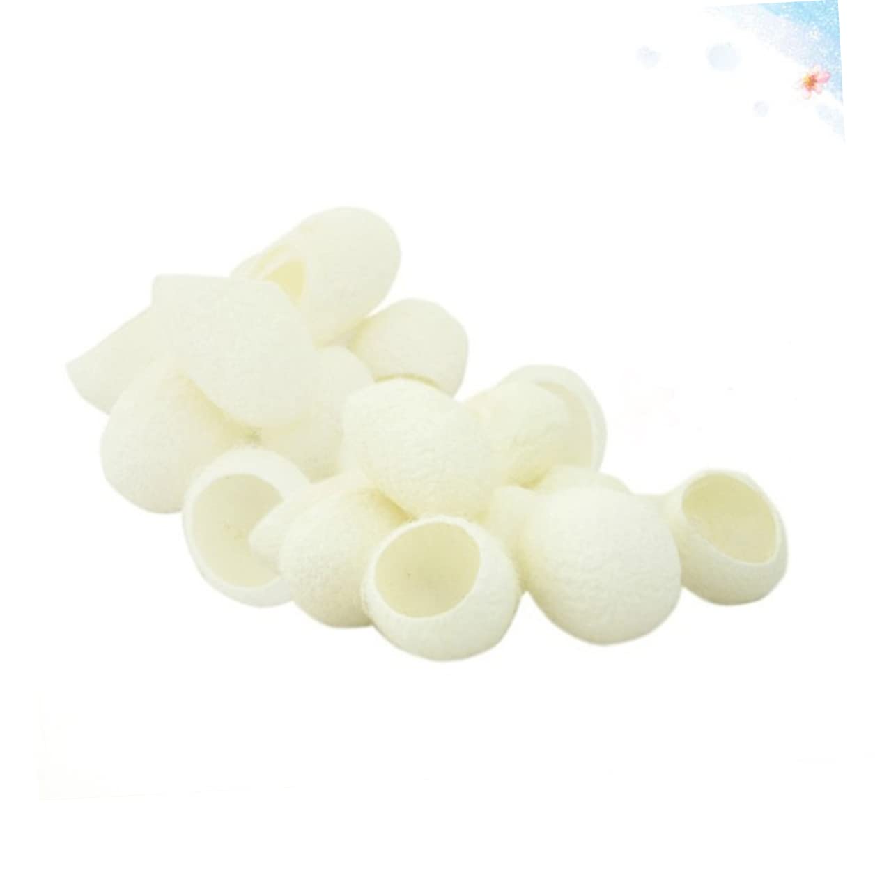 MAGICLULU 3 Set Di Strumenti Esfolianti Per Il Viso in Seta Naturale Scrubber Per La Della Pelle 200 Pezzi*3