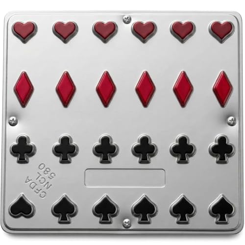 Playing Card Suits Chocolate Candy Mold