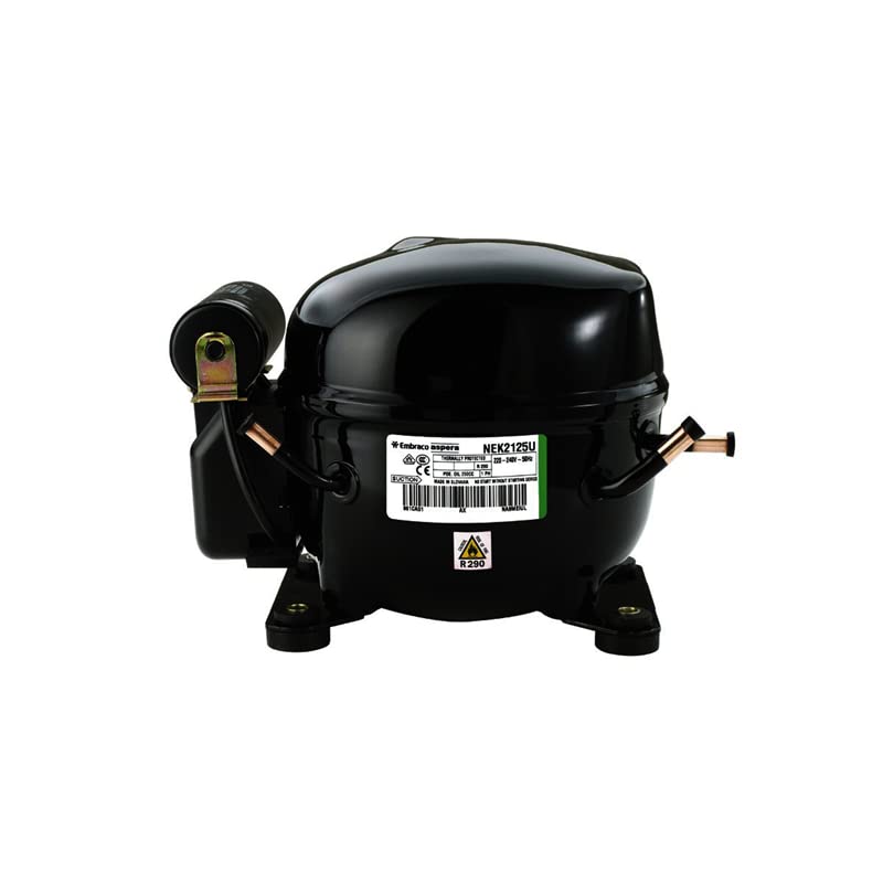 Compresseur basse temperature EMT2117U REPORSHOP avec cylindree performante de 4,5cm3