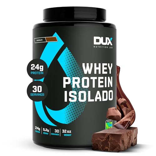 DUX NUTRITION Whey Protein Isolado Chocolate - 900g