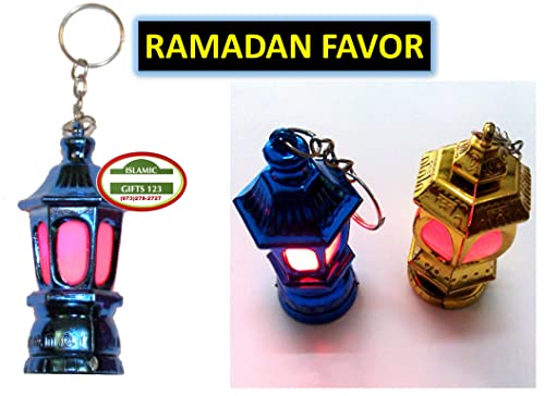40pcs Mini Flashlights Keychain LED Pocket Ramadan Lantern Keychain Keyring Mini Flashlights Eid Party Favor Gift for Camping Travel - Image 7