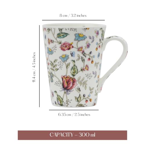 Image of GOLDEN QUEEN'S Mugs Set of 2 for Coffee, Tea, Milk - Ideal for Your Daily Beverage Ritual, Hosting & Casual Gatherings - Pink Shrub
