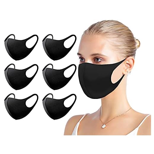SERENITA 6 Pack Face Cover Mask. Outdoor Working Out Sports Mask. Airsoft Protective. Unisex Washable Reusable. Cycling Running Gear