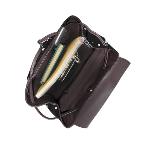 Sac à dos en cuir imprimé Tour Eiffel pour ordinateur portable