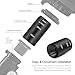 Astromania Astronomical T2-Extension Tube Kit for Cameras and eyepieces - Length 8mm 10mm 20mm 40mm - M42x0.75 on Both Sides
