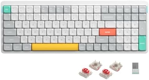 Amazon.com: nuphy Air96 V2 Wireless Mechanical Keyboard,100 Keys 
