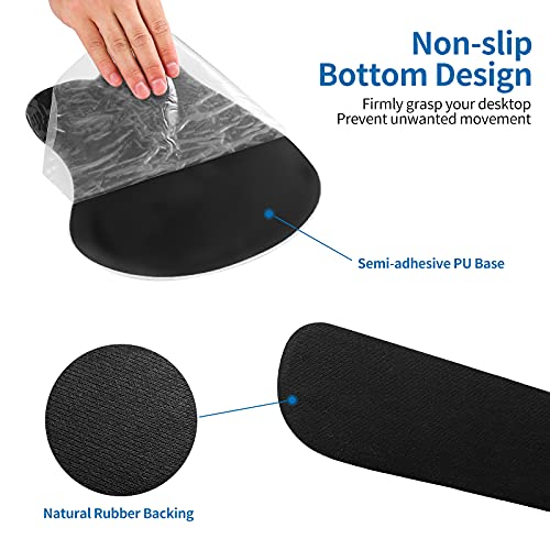 Richen Ergonomic Keyboard Wrist Rest Pad And Mouse Wrist Rest Support Mouse Pad Set,Durable & Comfortable & Lightweight For Easy Typing & Pain Relief-Ergonomic Support (Galaxy) #TOP3