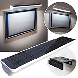 FUNKS 看板 ライト ソーラー ソーラー看板灯 看板ライト 看板灯 屋外 防水 28cm (白色)