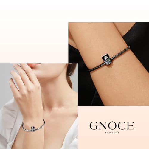 Image of GNOCE Halloween Charm Bracelet Fit Pandora Beads for Women Gift