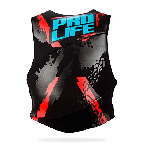 Colete Neoprene Homologado Prolife Protech Extreme Vermelho