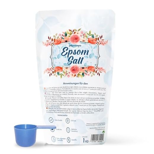 Plantawa Sales de Epsom 1KG | Sal de Baño Concentrado de Magnesio Puro | Sales 100% Naturales para Baño Relajante y Mejora el Sueño. Sales para Pieles Sensibles y Piel Atopica. Relajación Muscular