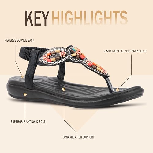 Image of Medifeet SoftStep Boho Chic Sandals - Pain-Free Fashion Walking | Style Without Sacrificing Comfort