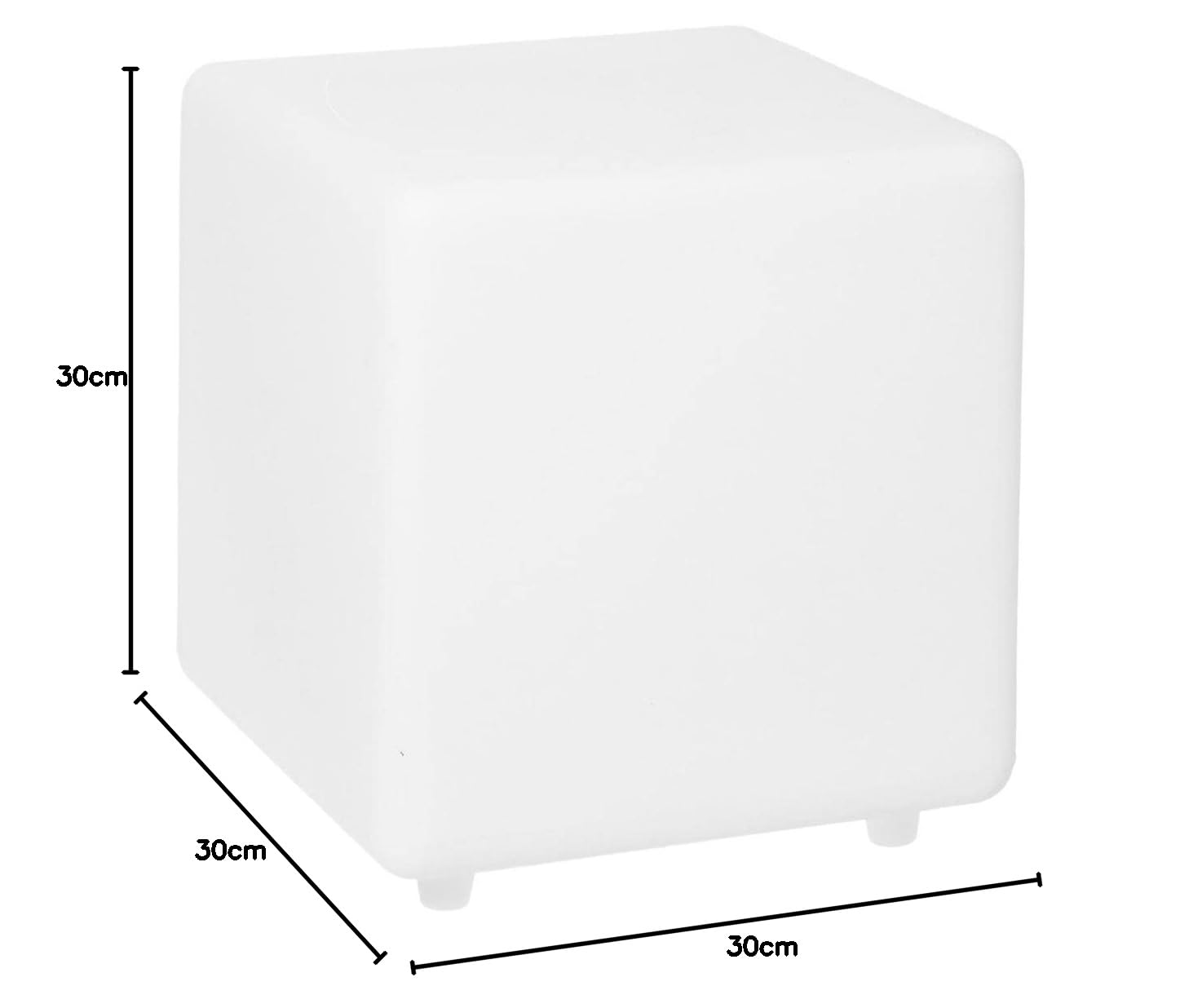 Cubo solare multicolore H30cm CASY