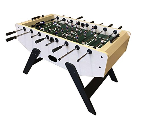 Simba Srl Profi Tischfußball Leeds Kicker, Tischkicker Kickertisch Fussballtisch Bernabeu - FEST UND BESTÄNDIG Spielfeldes:680 mm x 1160 mm – Bild 3