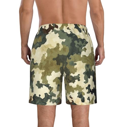 Mens Swim Trunks Quick Dry Board Shorts Beach Shorts with Mesh Lining3