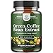 100% Pure Green Coffee Bean Extract Highest Quality 800 mg Best Weight Loss Formula for Women and Men Natural Diet Pills Fat Burner Metabolism Booster Antioxidant 60 Capsules by Bio Sense