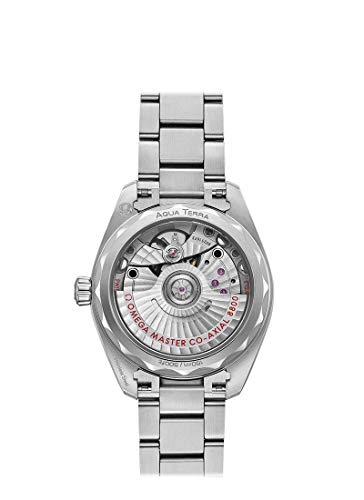 Omega Seamaster Aqua Terra Co-Axial Master Chronomter Automatic Blue Dial Ladies Watch 220.10.34.20.03.0012