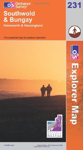 OS Explorer map 231 : Southwold & Bungay