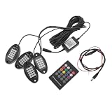 TOYANDONA 1 set di luci a LED con app e telecomando per auto